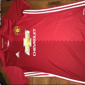 Manchester United Adidas Soccer Jersey